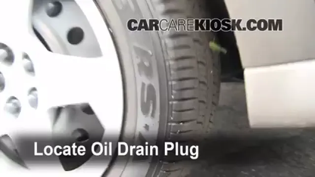 2008 Pontiac Vibe 1.8L 4 Cyl. Oil Change Oil and Oil Filter